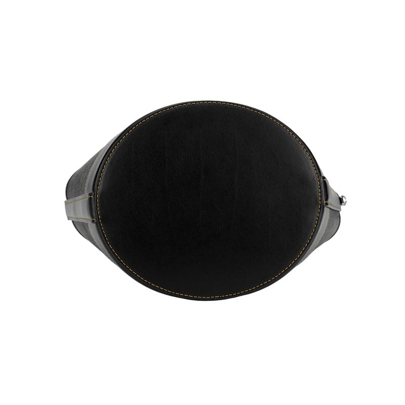 Coach Trick Or Treat 22 Bedruckte beschichtete Leinwand Handtasche Klein Unisex Paar Schwarz
