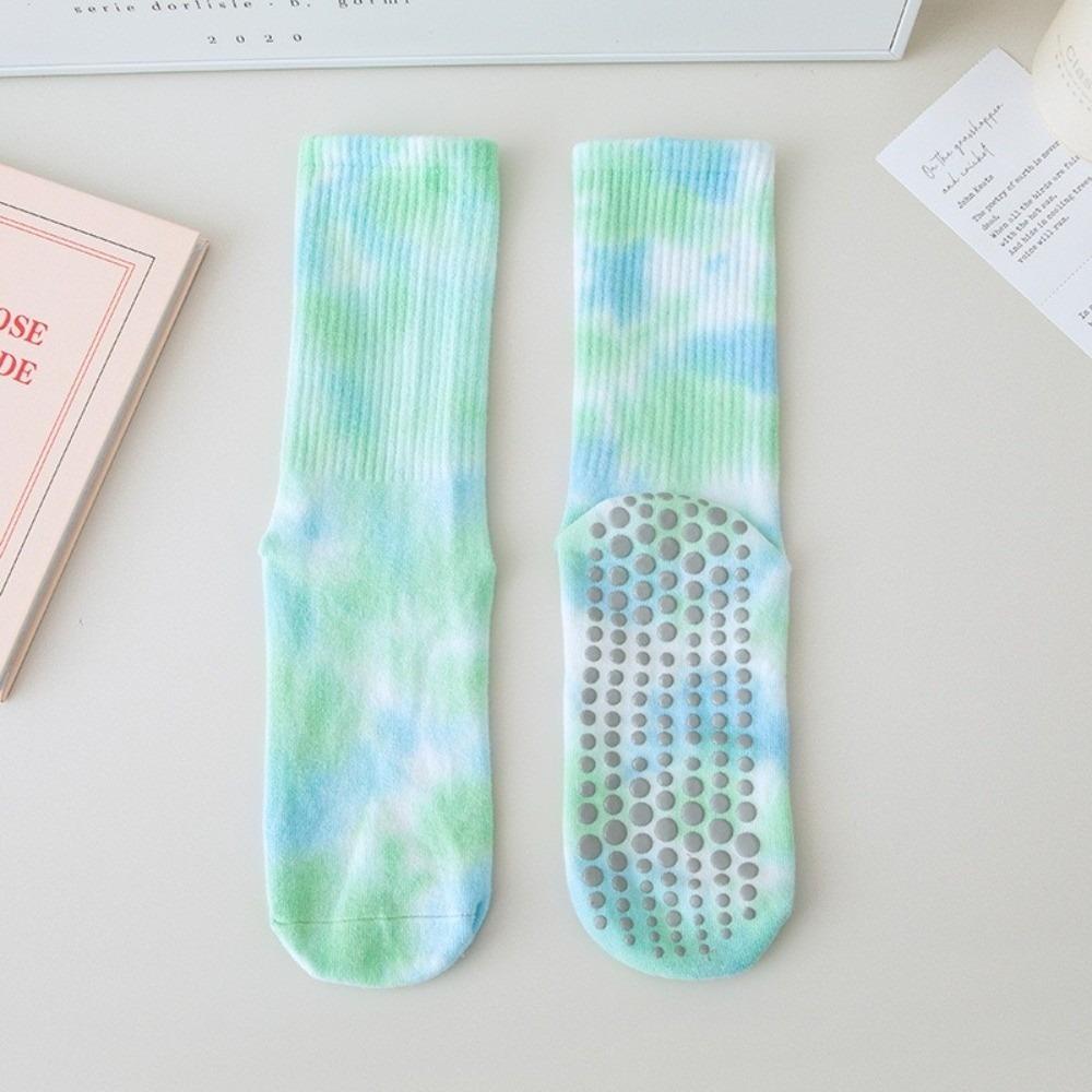 Colorful Yoga Pilates Socks Cotton Floor Socks Fashion Compression Socks Dance Fitness Training