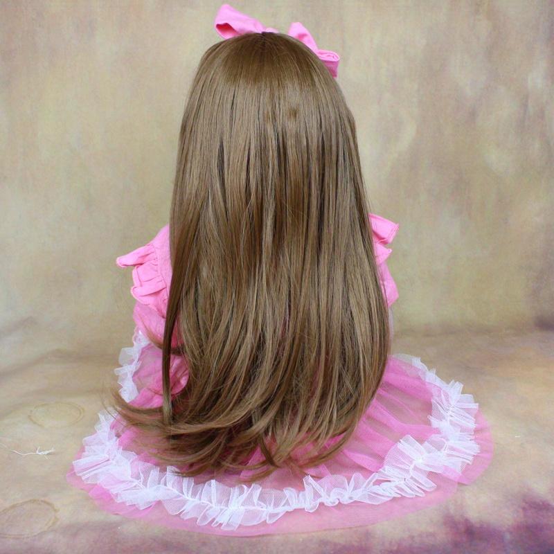 BZDOLL 60cm 24inch Reborn Doll Girl Soft Vinyl Baby with Soft Cloth Body Princess Toddler Bebe Lovely Kid Christmas Gift