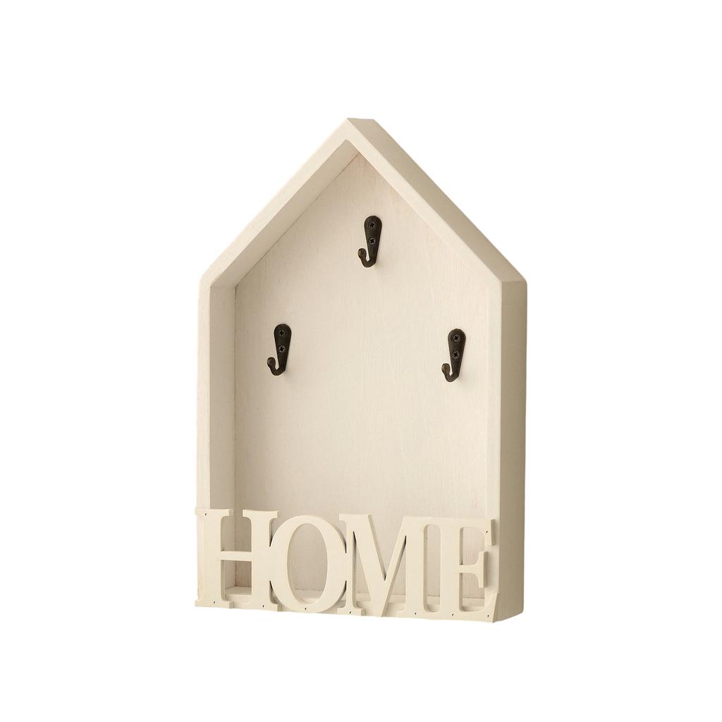 Modern Wood And Metal Key Rack Wall Mounted Entryway Storage Solution With Multiple Hooks Practical Key Holder