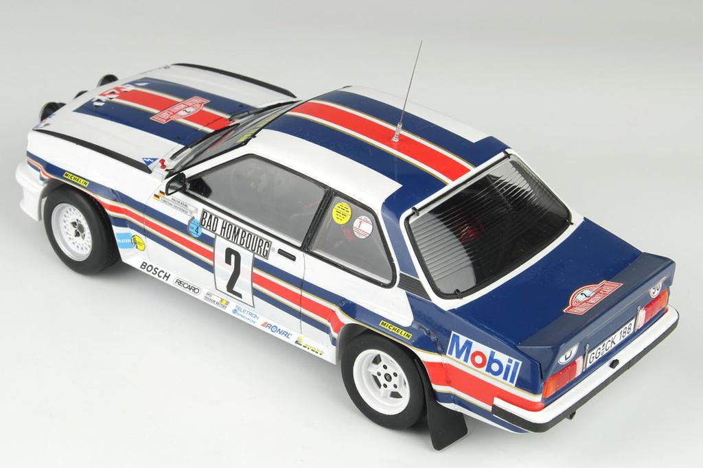 Platz Belkit Opel Ascona 400 1981 Vítěz Rally Monte Carlo Plastikový model BEL020 1/24