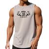 Muscleguys New Youth Summer Basketball Training Uniform Men's Quick-drying Breathable Vest Printed Outdoor Running Tops Fitness