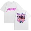 KPop Dämonenjäger Film Saja Boys T-Shirts Männer Frauen Hochwertiges Baumwoll-T-Shirt Mode Hip Hop Harajuku Kurzarm-T-Shirts