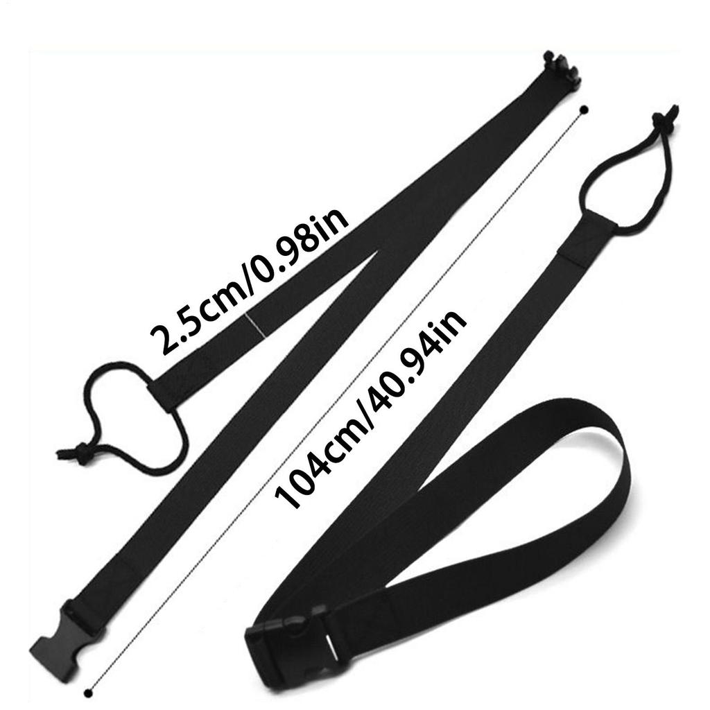 Ski Carrier Strap 2 Pieces Adjustable Sling Equipment Snowboard Strap Women Men Winter Outdoor Skiing Gear Equipment