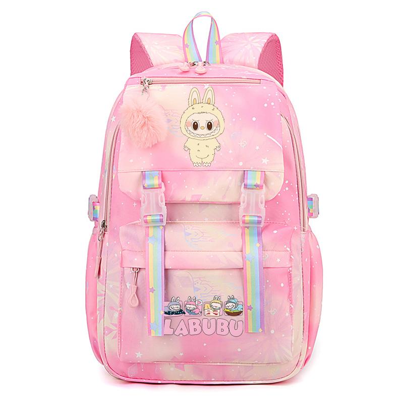 Cute Printed Backpack Teenger Student Kid Girl Boy Schoolbag Bookbag Women Large Capacity Waterproof Schoolbag Travel Bag