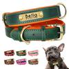 5ft Leather Dog Leash Durable Pet Walking Training Lead Leash Rope for Small Medium Large Dogs Pitbull Pug Erman Shepherd
