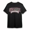 Women's Oversize T-shirt With SYCAMORE BASEBALL Graphic Unisex Black Cotton Tee