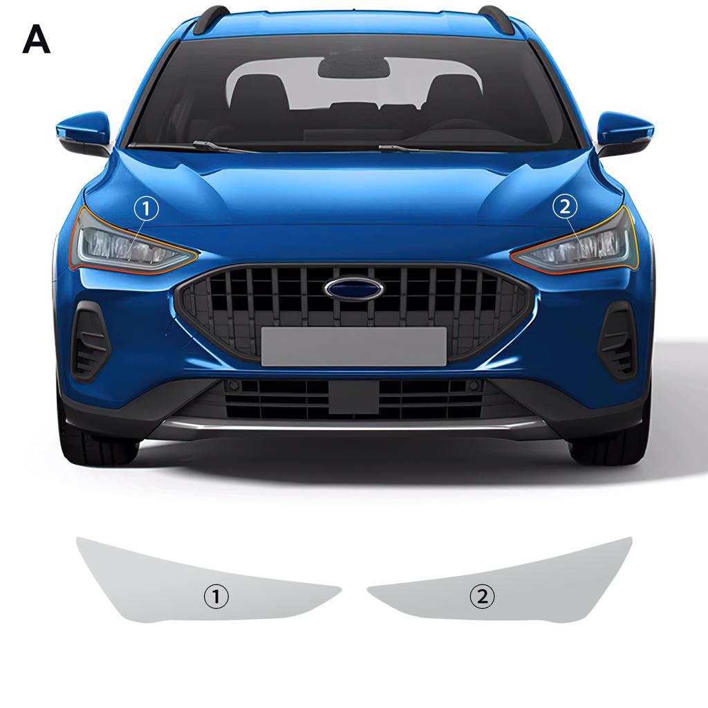 AJP1 For Ford Focus 2022-2026 Invisible Car Wrap TPU Film Protective Layer Scratch Resistant Car Parts Car Modification Accessories