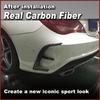 For BENZ C117 CLA250 CLA45 AMG 2014-15 REAL Carbon Rear Bumper Fender Vents F