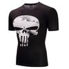 Costume Superhero Tshirt Short Sleeve Slim Fit Shirt Athletic Cycling Jersey