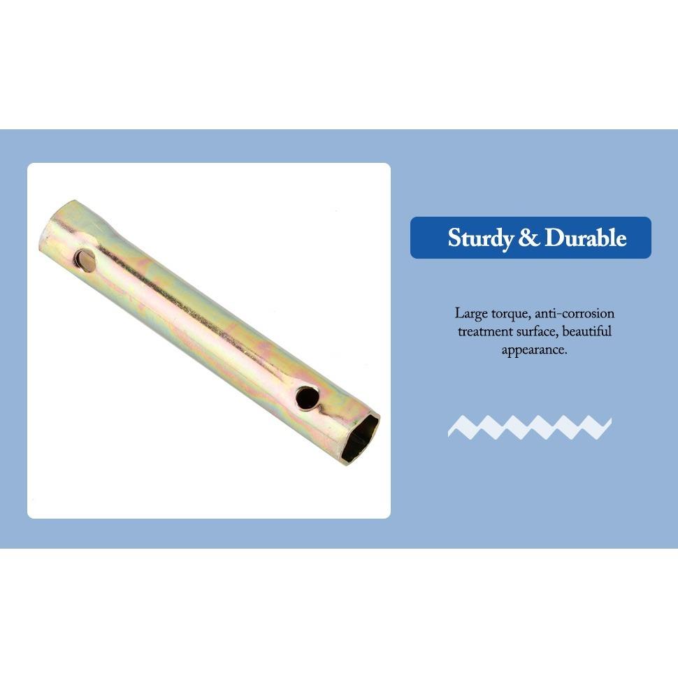 Spark Plug Spanner Double End Ignition Spark Plug Wrench Key 16/18mm Extended Spark Plug Spanner