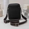 Borsa a tracolla da donna 2025 in morbida pelle PU per telefono - Design semplice a spalla singola