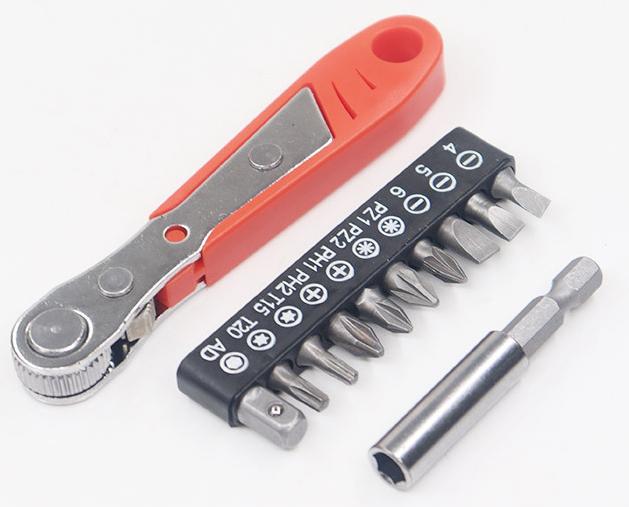Mini 36 Tooth Ratchet Screwdriver, Narrow Small Space Gap Maintenance Operation, Batch Head Socket, L-shaped Turning Wrench