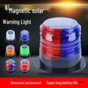 Solar LED Warning Light with Strong Magnet for Vehicles and Construction