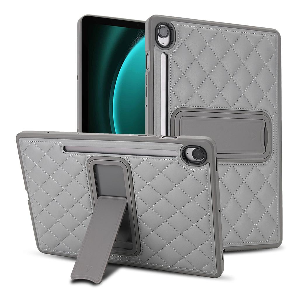 Luxury Leather for Samsung Tab Stand Case S10 Lite S9 FE S6 Lite A11 A9 Plus FE A8 A7 Lite Case Kickstand Cover