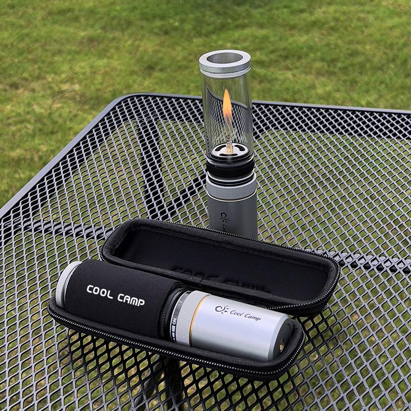 Portable Gas Lamp & Shade Protective Storage Bag - Drop-Proof EVA Camping Accessory