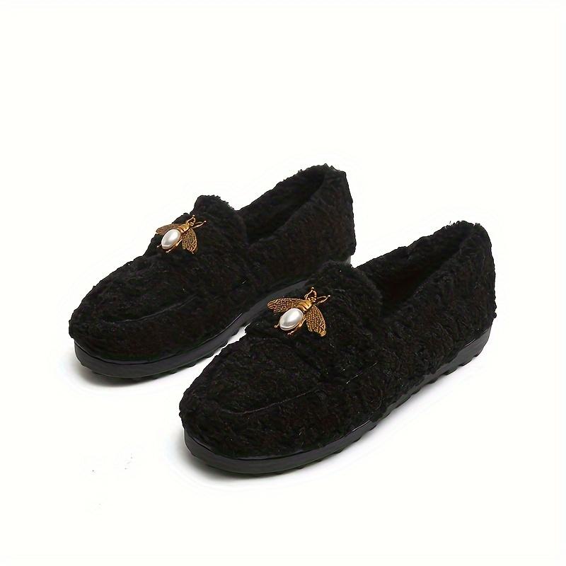 Women's Shearling Fleece Boots for Winter Wear 2025 Korean Style Flat Sole Moisture-Wicking, Warm, Comfortable