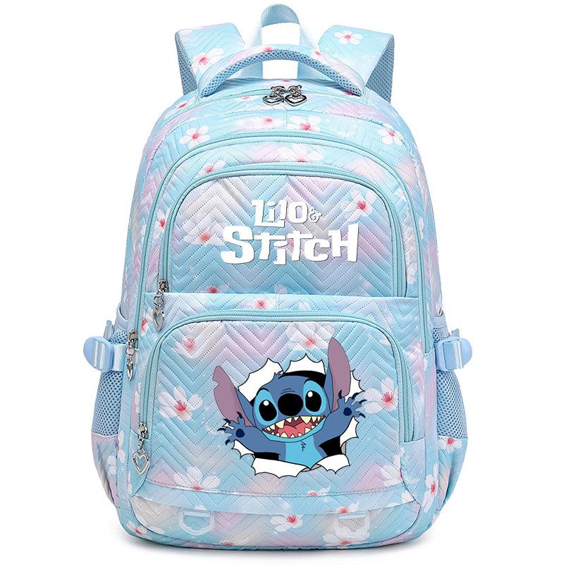 Cartoon Pattern Colorful Foreign Style Backpack Campus Male And Female Students Casual Schoolbag Animation