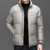 New Thickened and Warm Hong Kong Style Cotton Jacket with Winter American Stand-up Collar Bread Suits
