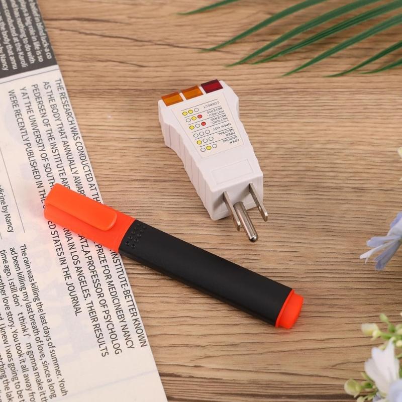 Professional Electrical Ground Continuity Tester With Fast 0.5 Second Detection For Mats Sheets Blankets And Wrist Straps