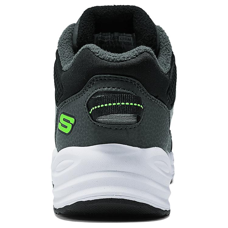 Skechers Fashion Mid-Top Kids Casual Shoes Kids sneaker Charcoal 405291L-CBLM