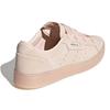 Adidas Originals Sleek Fat Laces Non-Slip Durable Low-Top Skate Shoes Women Sneakers Pink FZ0030