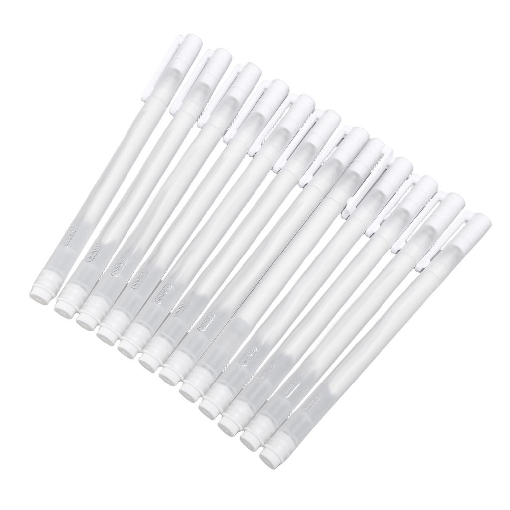 12Pcs Ht Erasable Pen for Fabric Embroidery Sewing Quilting Cloth Lther Marker