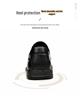 Men's Breathable Genuine Leather Casual Business Shoes - Comfortable, Soft Sole, Four Seasons Style.