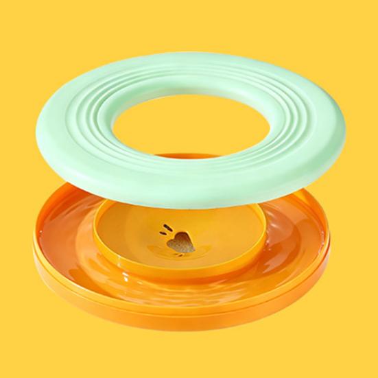 Miska na wodę dla psa zapobiegająca rozlewaniu 1500 ml, miska dla zwierząt przeciwbryzgowa, miska spowalniająca podawanie wody z antypoślizgową podstawą do użytku dla kotów, psów, w samochodzie, w domu