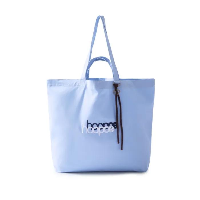 big fabric bag_baby blue