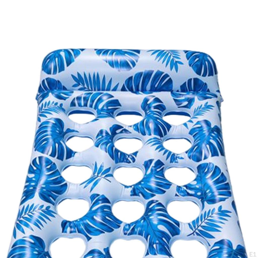 Inflatable Pool Floats Chair Air Mat Swimming Lounger for Teens Outdoor