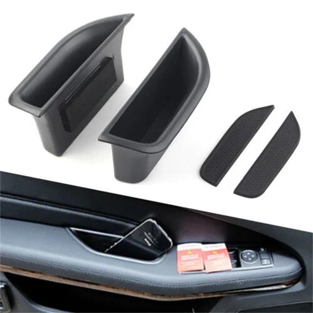 Interior Door Handle Storage Box For Mercedes Benz E Class W212 2010-2015 Container Holder Tray Accessories Car Styling