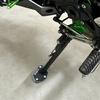 For Kawasaki Z650 Z800 1000SX Ninja 650 2017-2026 CNC Kickstand Enlarger Support Motorcycle Accessories Z 800 1000 Sx Ninja650