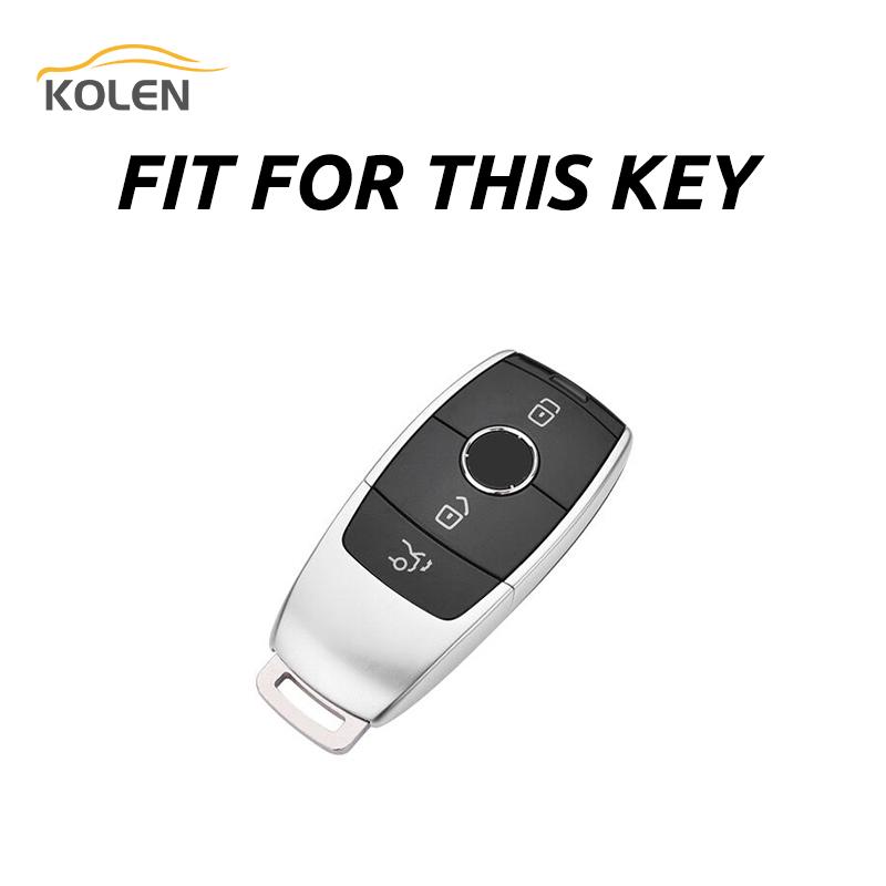 Soft TPU Car Remote Key Case Cover Shell Fob For Mercedes Bnez A B C E S Class W213 W221 W177 W205 GLC GLE GLA GLB Accessories