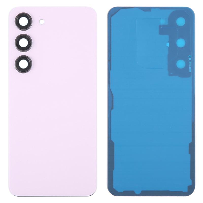 For Samsung Galaxy S23 S911 Battery Housing with Adhesive Sticker+Camera Lens Cover