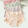 Women's Spring and Autumn 10A Anti  Bacterial Extended Wide Bottom Crotch No Trace Briefs