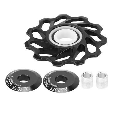 Keramiklager 11Z Schaltwerksröllchen Führungsrolle Zubehör für Mountainbike Rennradschwarz