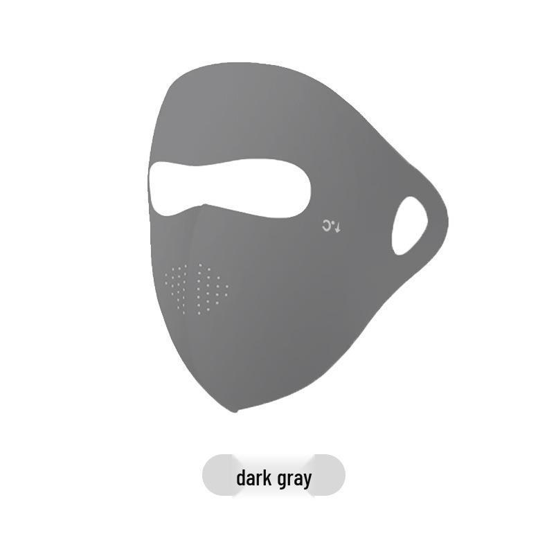 Women’s Anti-UV Breathable Ice Silk Face Mask - Sunshade and Eye Corner Protector 3D Hat