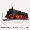 Creative Steam Train Railway Series Building Blocks Model Children's Diy City Building Block Toys For Perfect Christmas Gift