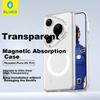 Compatible with Huawei Pura80Pro/Pro+ Phone Case, Pura80Pro/Pro+ Protective Case, Transparent Magnetic Charging Anti-Drop Phone Cover