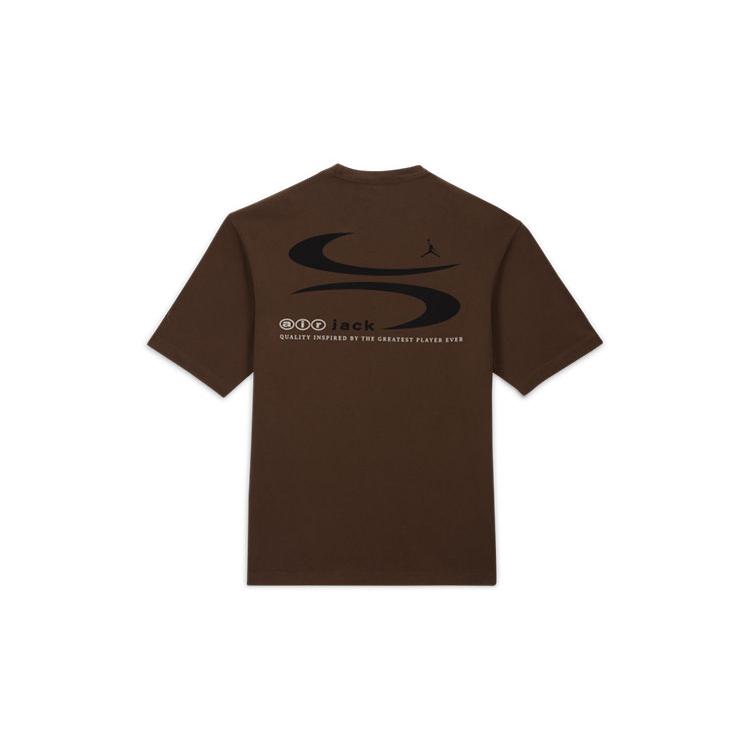 New Travis Scott Cactus Jack X Jordan Mj Ts Logo Tee DZ5511-274