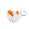 Cartoon Animals Clicker Keychain Educational Stress Relief Decompression Toy for Kids Bag Charm