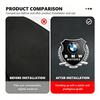 BBJM7 2Pcs 3D Metal BMW Badge Sticker Car Body Decorative Emblem Auto Exterior Accessories For BMW G80 G06 G07 G42 G14 G15 G16 F82 F20