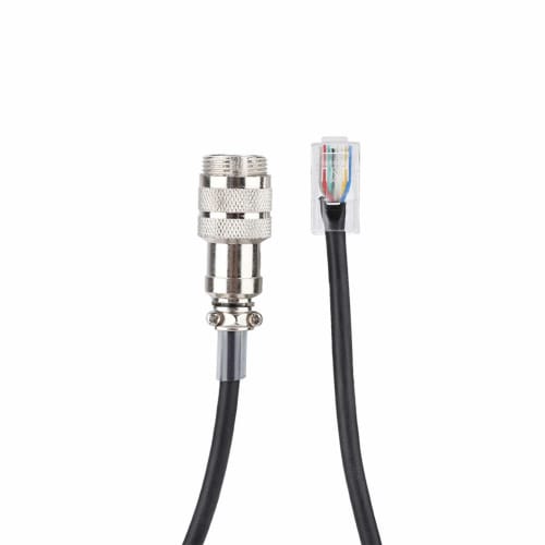 8 Pin To Rj 45 Cable Rj45 To Rj45 Yaesu Metal 8Pin To Rj 45 Modular Microphone Adapter for Yaesu Ft 450D, Ft 897D, Ft 991, Ft 891