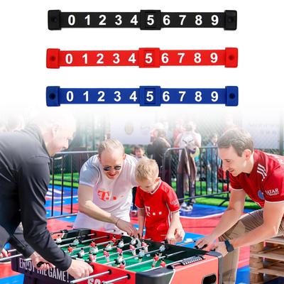 Marcadores de puntuación de futbolín, duraderos, accesorios para mesa de futbolín, fácil instalación