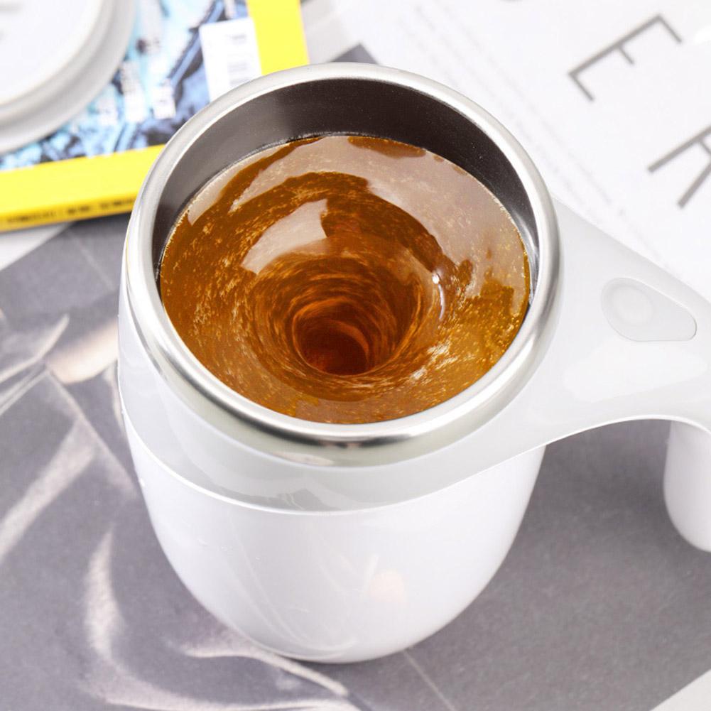 Automatic Stirring Magnetic Mug Rechargeable Coffee Cup Electric Lazy Milkshake Rotating Blender Smart Mixer Thermal Bottle