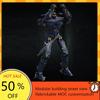 Maritime Warfare Famous The Movies MOC Space Gipsy Danger Fighter Striker Eureka Robot Model Custom Puzzles DIY Toys Kids Gifts