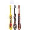 Skater Toothbrush for Kindergarteners 3-5 Years Old Soft 3 Pieces Disney Cars 24 14cm TB5ST-A
