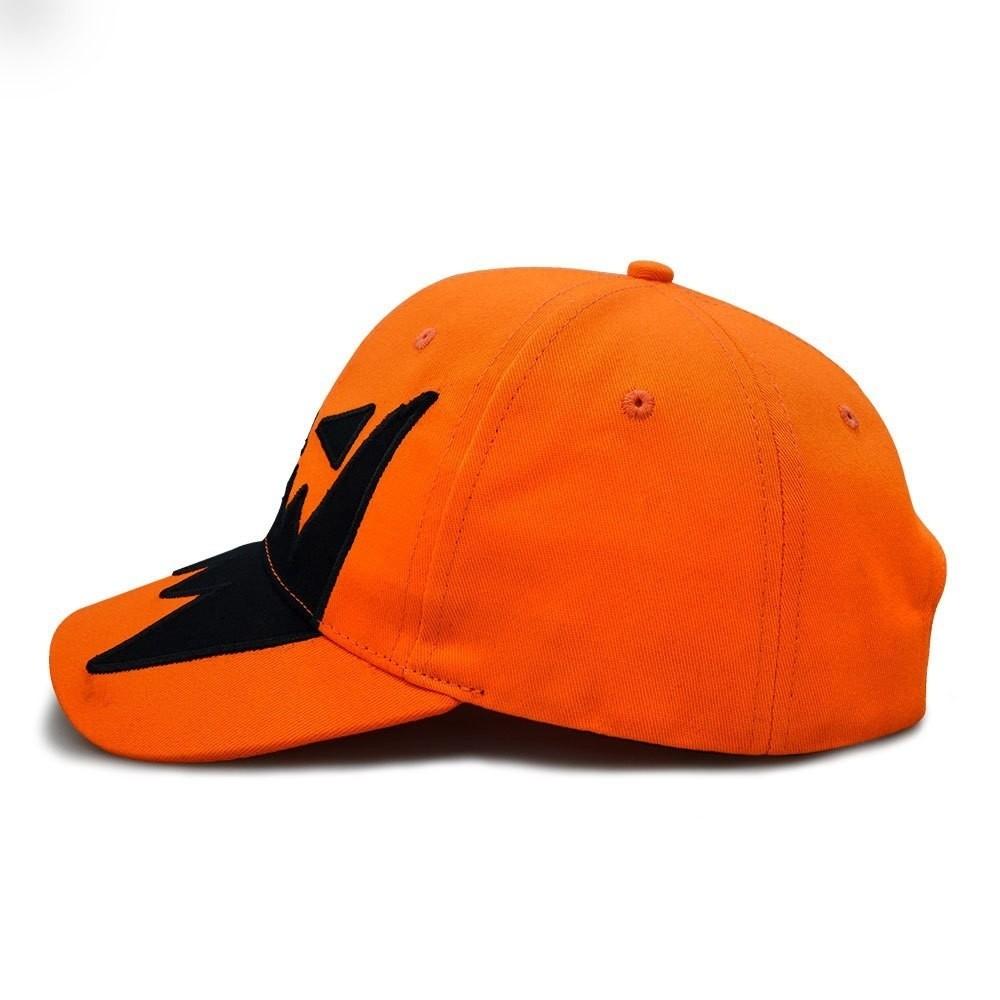 Breathable Pumpkin Embroidery Hat Lightweight Sunshade Cap Fashion Halloween Baseball Cap  Outdoor