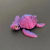 Flexible Joints Articulated Sea Turtles Fidgety Toy Sea Turtles Figurine Home Decors 3D Printed Sea Turtles Ornament